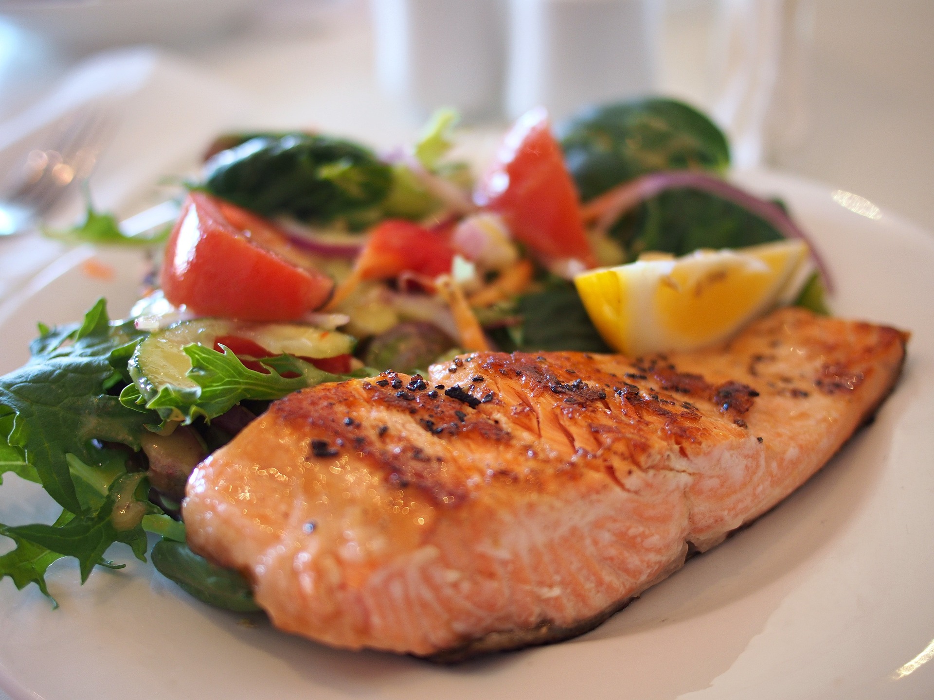 Salmon and vegatables